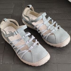 JBU Light Blue Strappy Casual Shoes